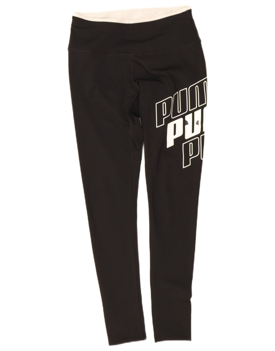 Nike Dame Grafiske Leggings UK 8 Lille Sort