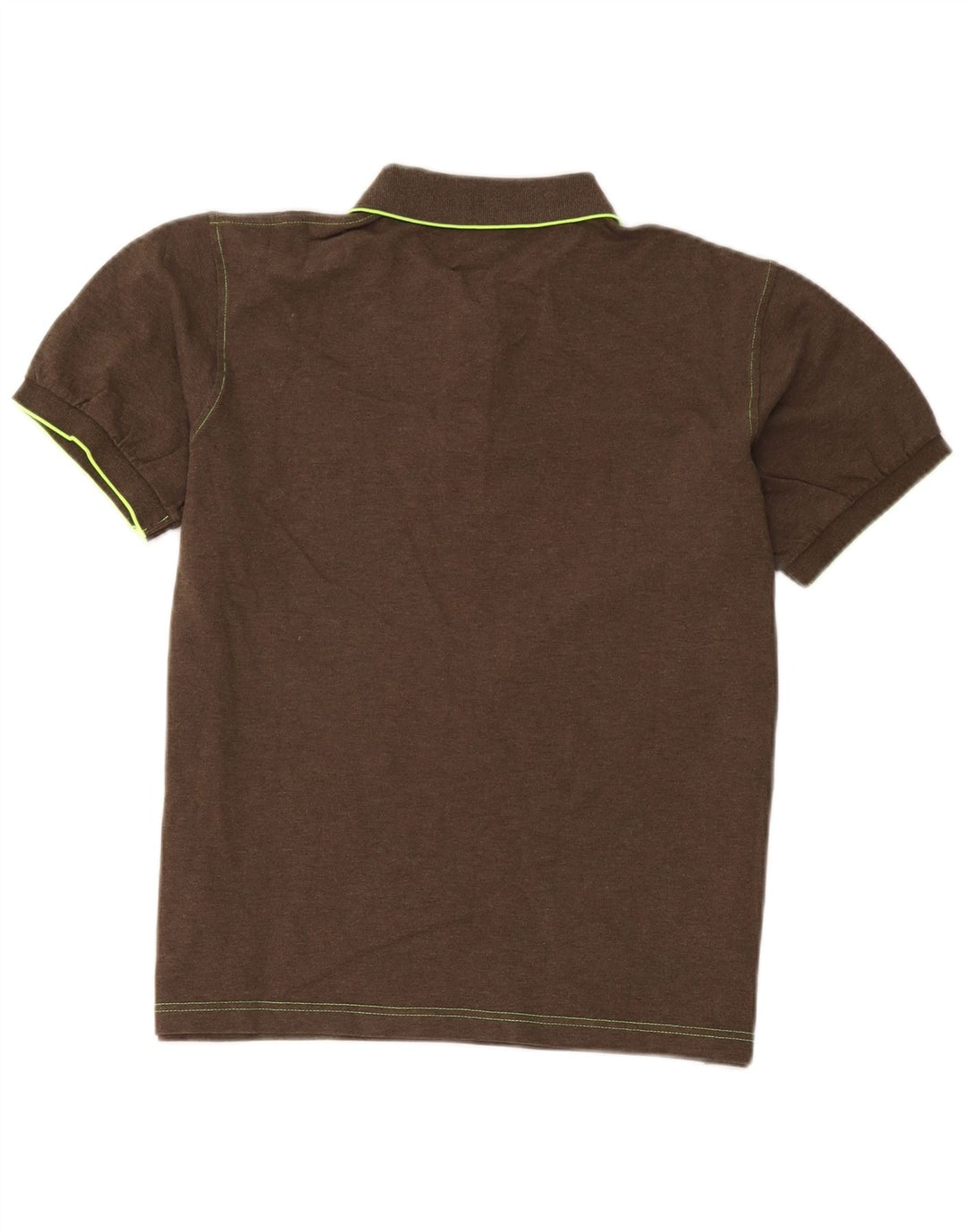 Sun68 Herre poloshirt Stor brun bomuld