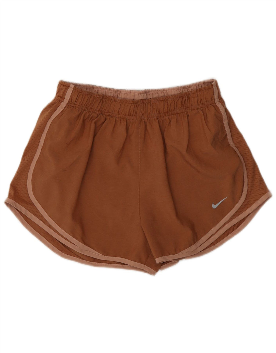 Nike sportsshorts til kvinder UK 12 medium brun polyester