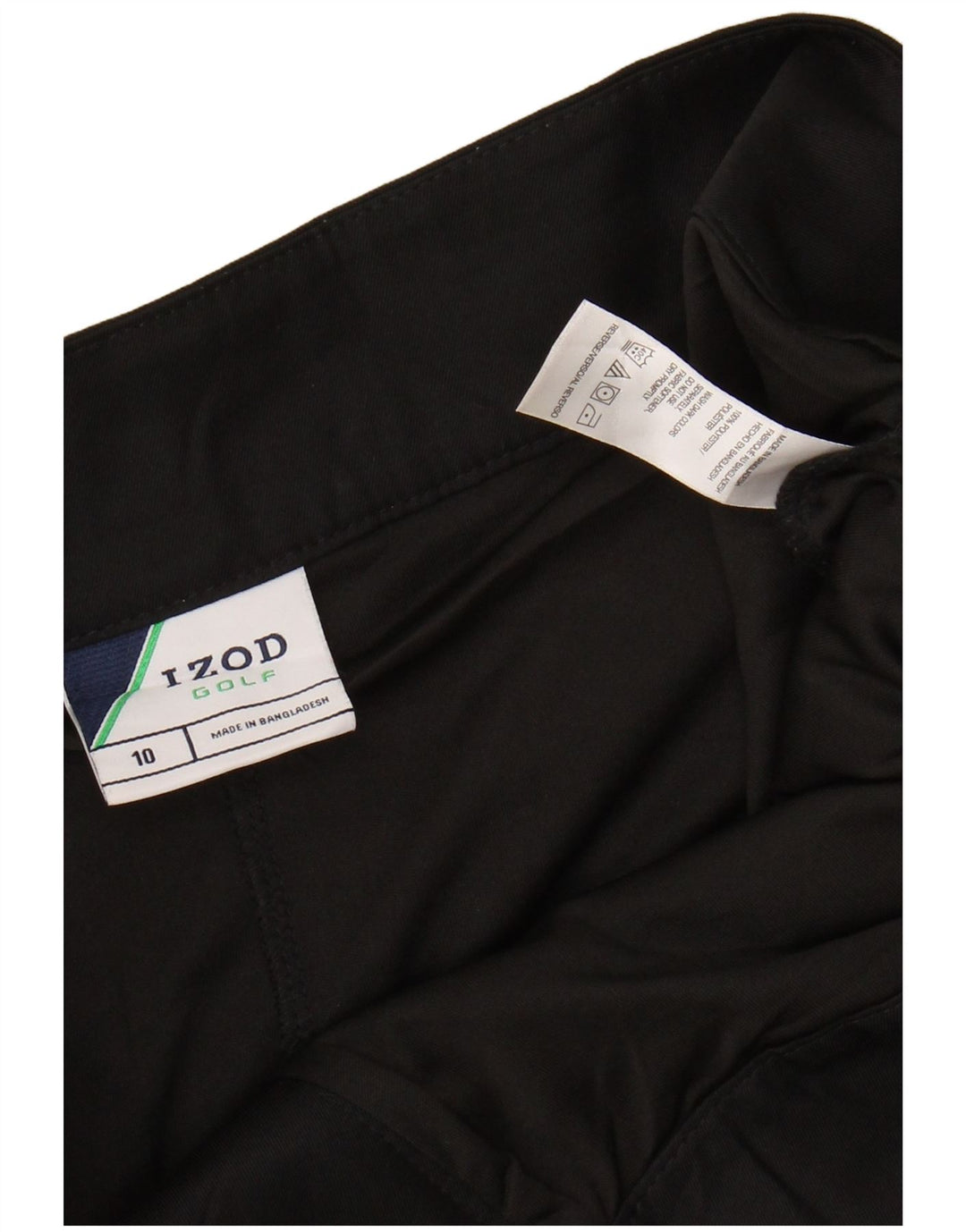 IZOD Dame Skort Large W32 L7 Sort Polyester