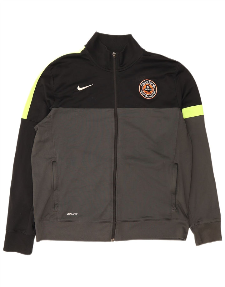 Nike Herre Dri Fit træningsdragt Topjakke XL Grå Colourblock Polyester