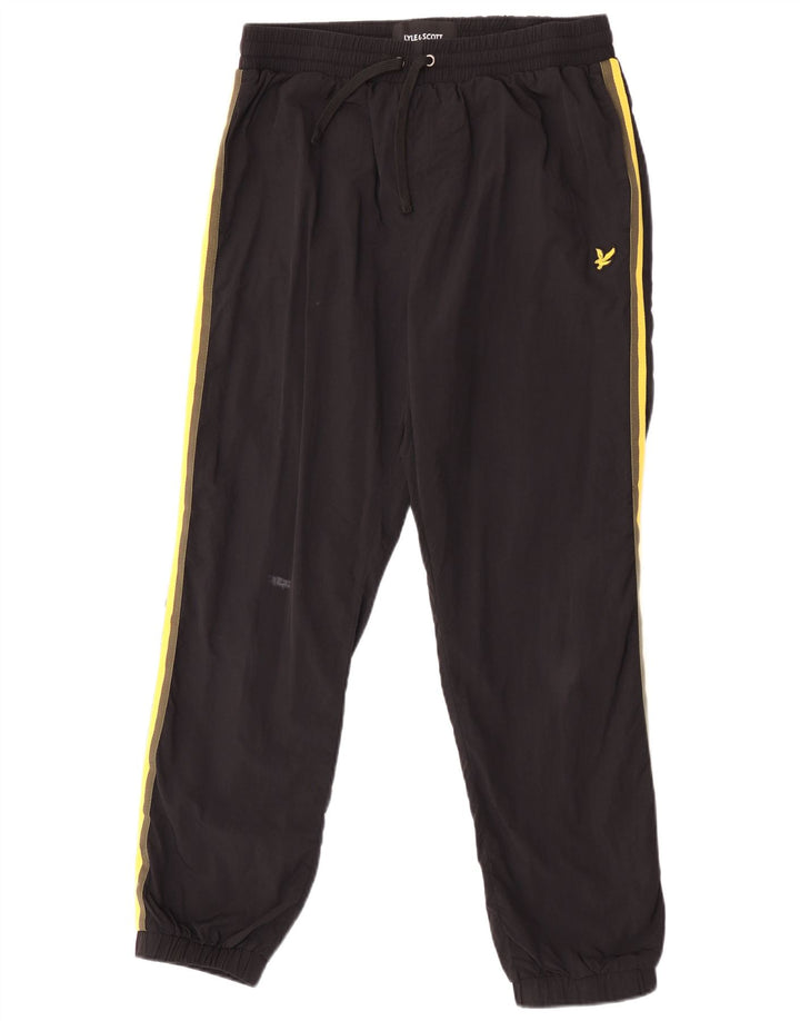 Lyle & Scott Herre træningsdragt Bukser Joggers Large Sort Polyester