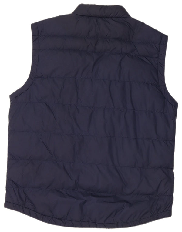 Jack Wills Herre Polstret Gilet UK 42 XL Navy Blue Nylon