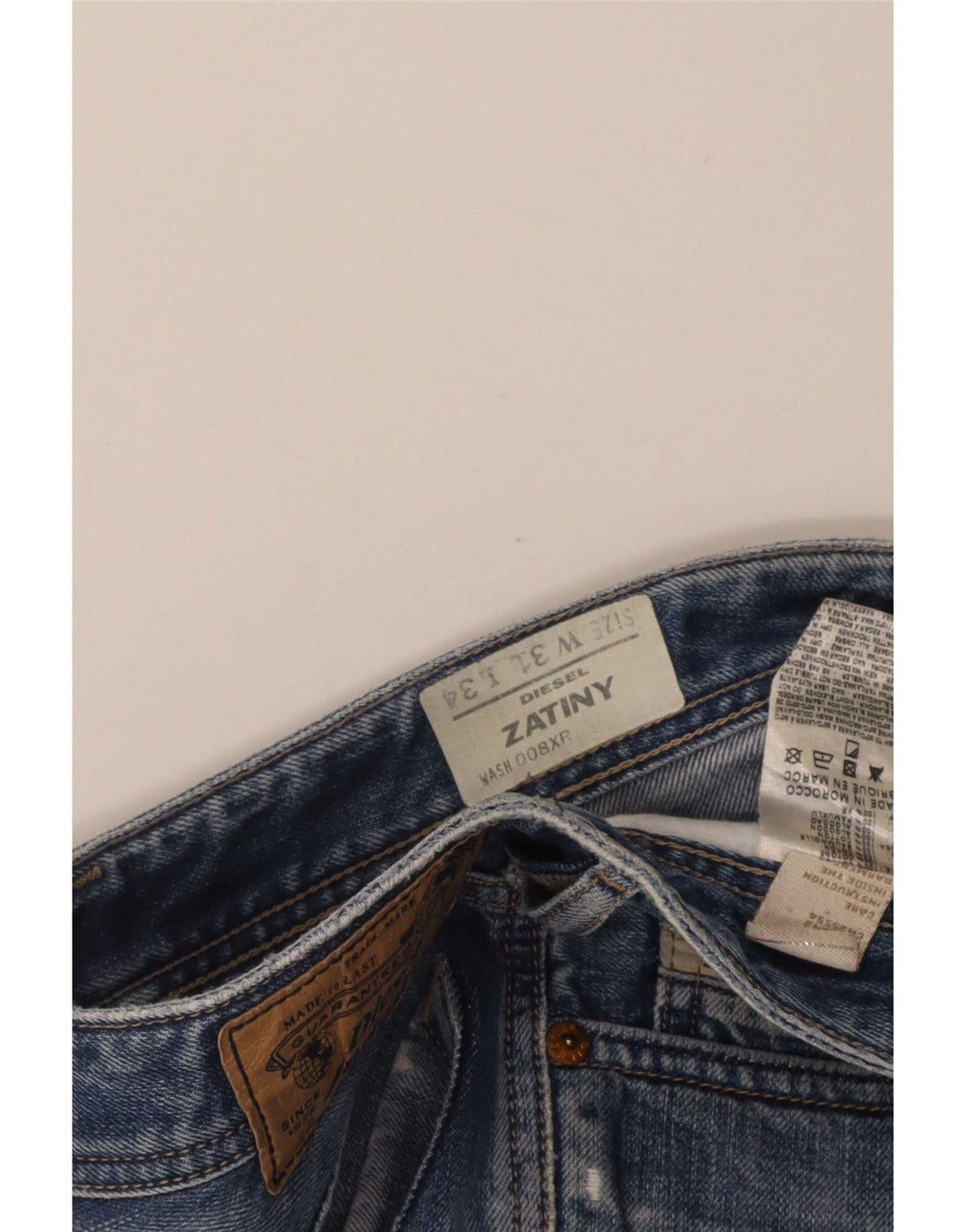 Diesel Herre løse jeans W31 L34 Blå Bomuld