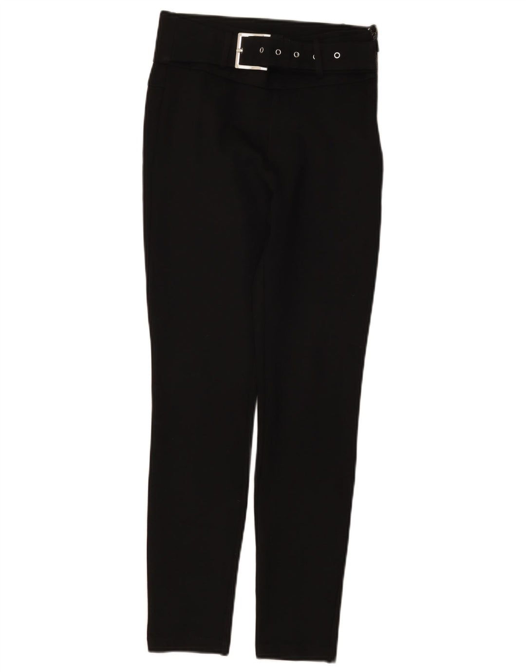 ZARA Slim Chino-bukser til kvinder Small W26 L27 Sort
