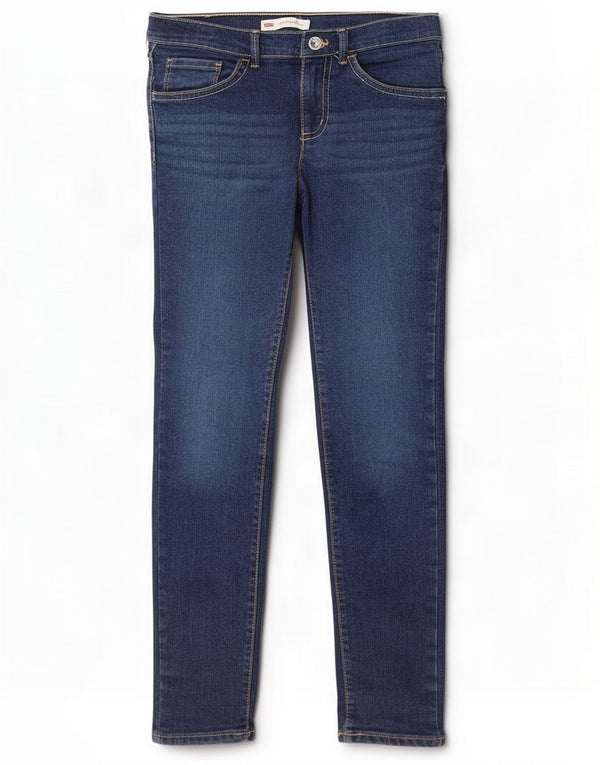 Levi's Girls 710 Super Skinny Jeans 11-12 Years W26 L26 Blue Cotton