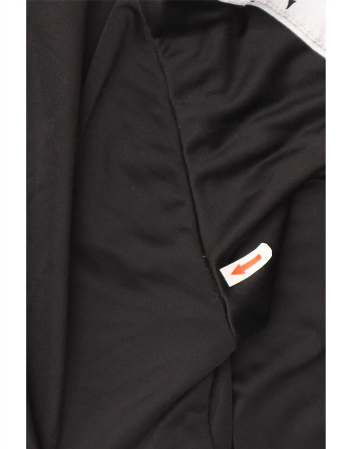 Kappa Grafisk træningsdragt topjakke til kvinder UK 10 Small Black Colourblock