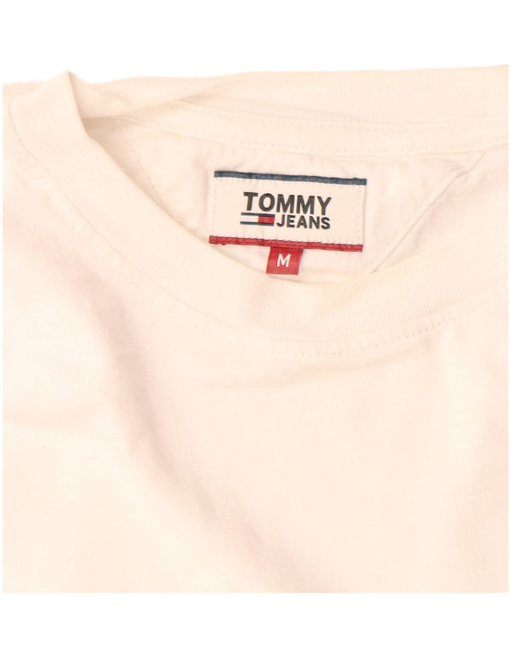 Tommy Hilfiger Herre Grafisk Top Langærmet Medium White