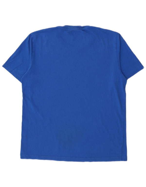 Calvin Klein Jeans Herre Grafisk T-Shirt Top XL Blå