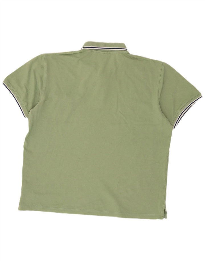 Gant Polo Shirt til mænd 2XL Grøn Stribet Bomuld