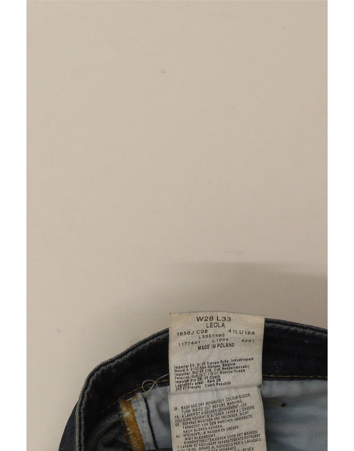 Lee Dame Leola Bootcut Jeans W28 L32 Marineblå Bomuld