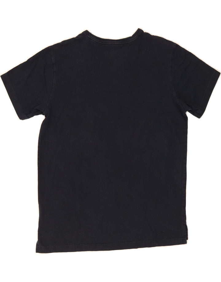 CHAMPION Mens Graphic T-Shirt Top Small Navy Blue Cotton Vintage Champion and Second-Hand Champion from Messina Hembry 