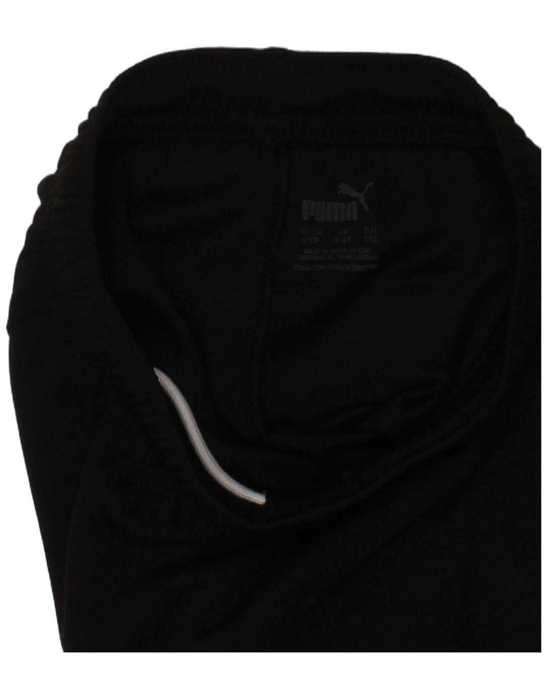 PUMA Sportsshorts til drenge 5-6 år Sort