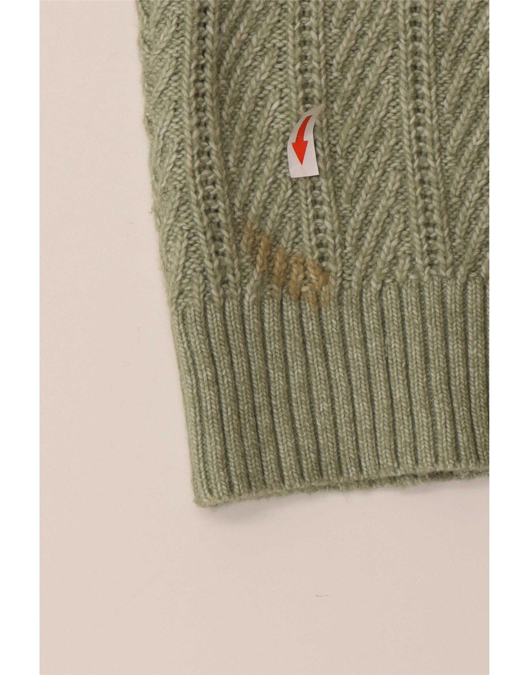 Marks & Spencer Dame Cardigan Sweater UK 18 XL Grøn Polyester
