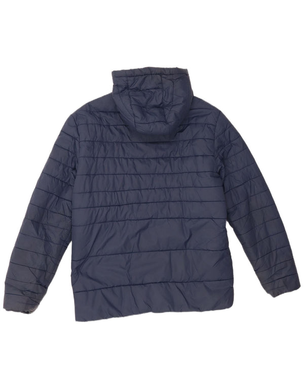 Jack & Jones Herre hættepolstret jakke UK 42 XL Navy Blue