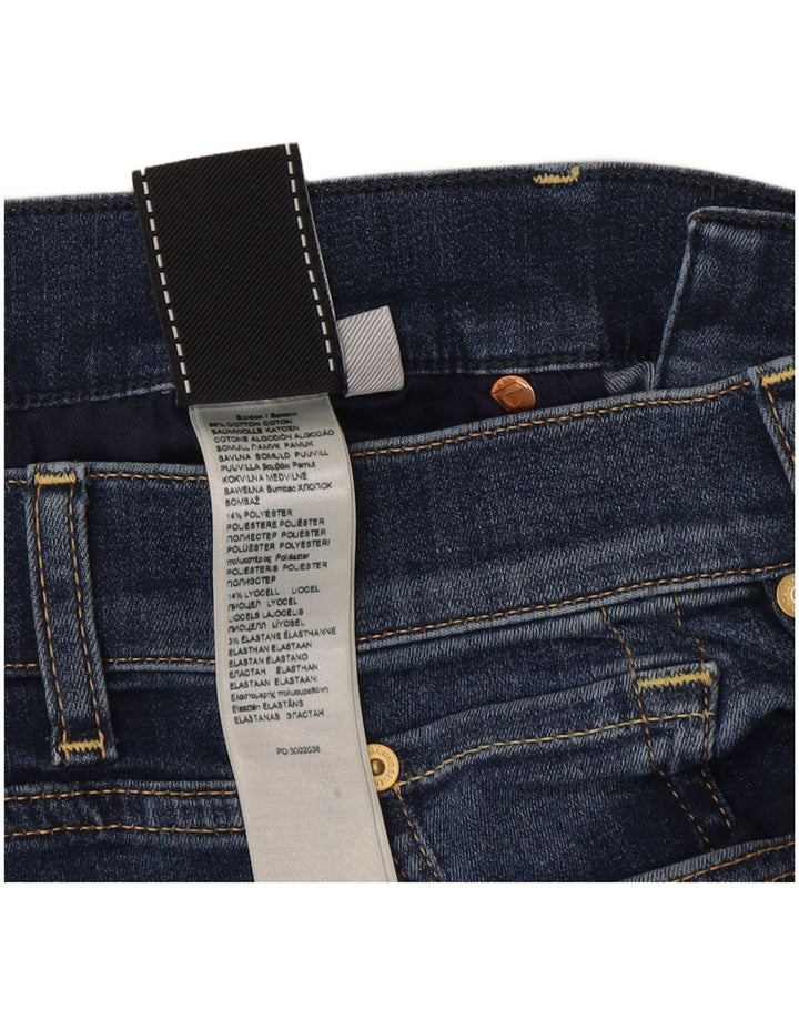 7 For All Mankind Dame Bootcut Jeans W28 L34 Blå Bomuld