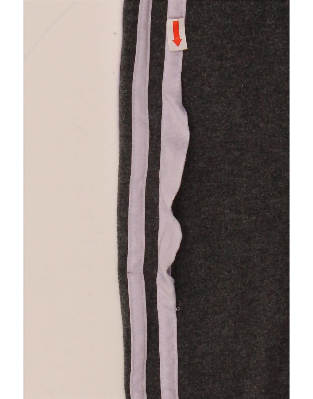ADIDAS Dame Leggings UK 12 Medium Grey Bomuld