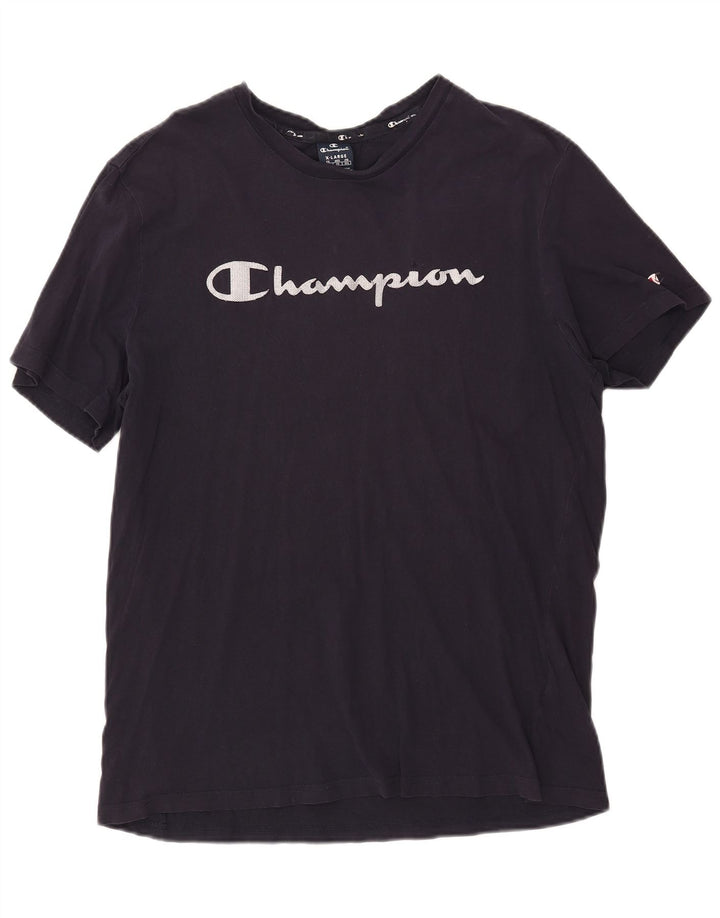 Champion Herre grafisk T-shirt top XL marineblå