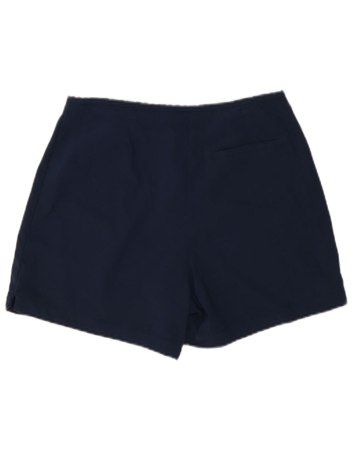 Nike Dameshorts UK 12 Medium W28 Navy Blue Nylon