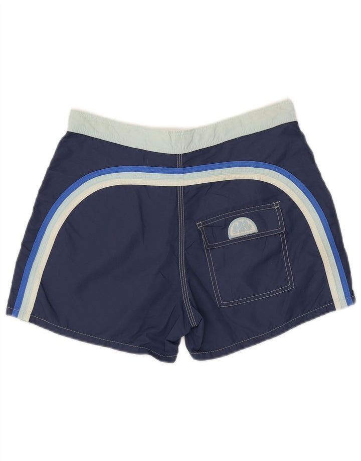 SUNDEK Herre badeshorts Medium Blue Colourblock Nylon