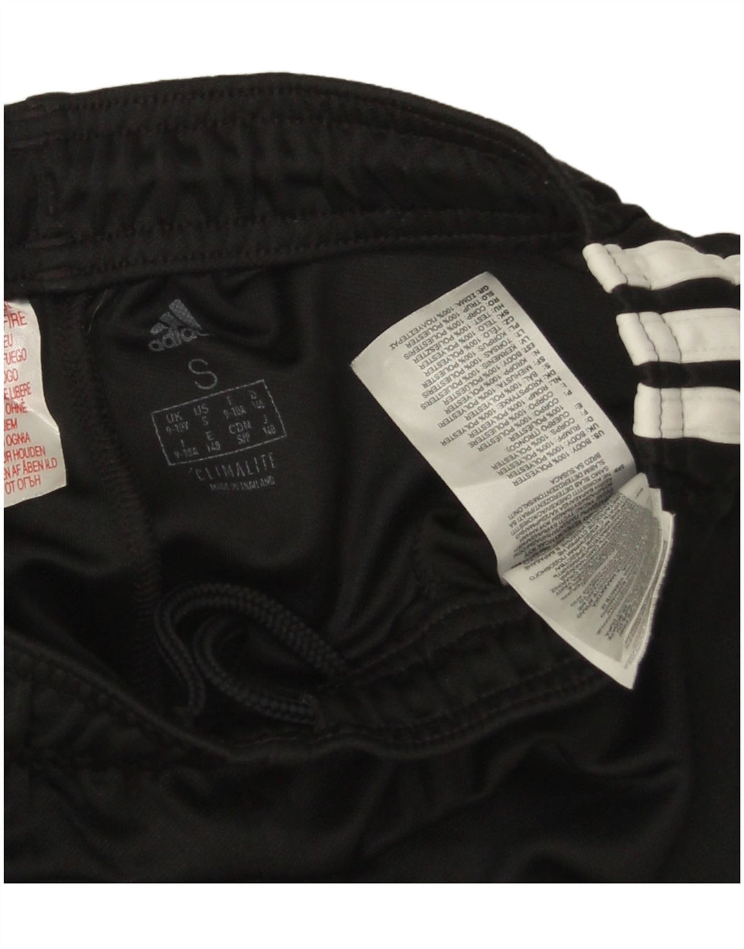 Adidas Drenge træningsbukser 9-10 år Lille sort polyester