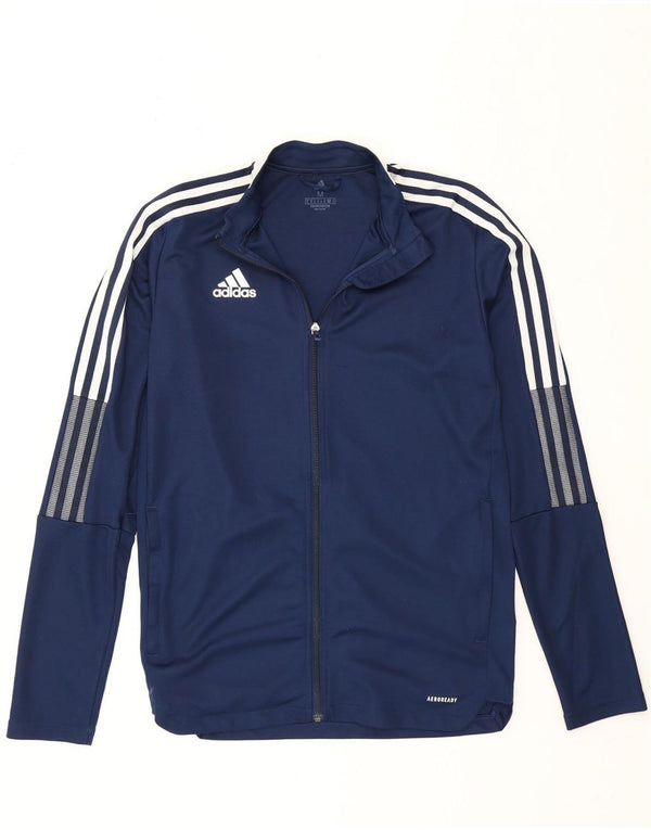 Adidas Herre Aeroready træningsdragt Topjakke Medium Navy Blue Polyester