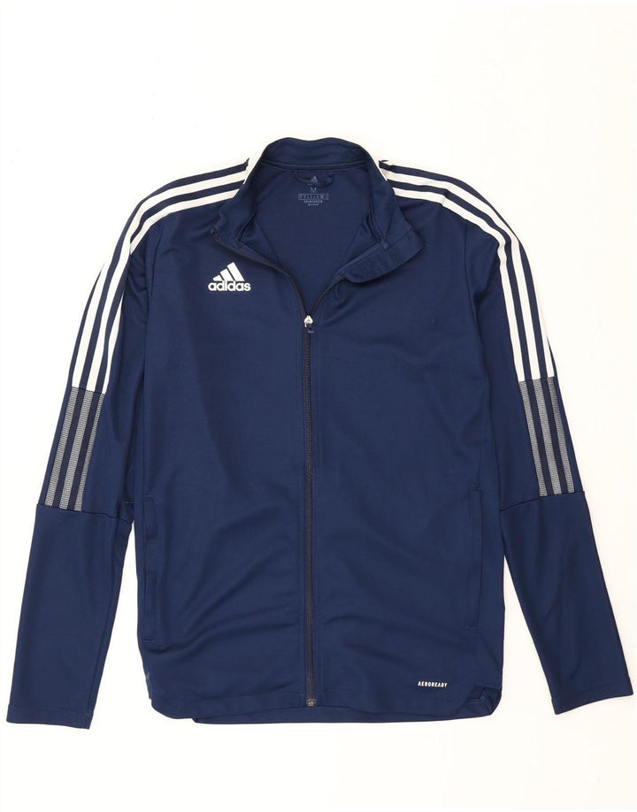 Adidas Herre Aeroready træningsdragt Topjakke Medium Navy Blue Polyester