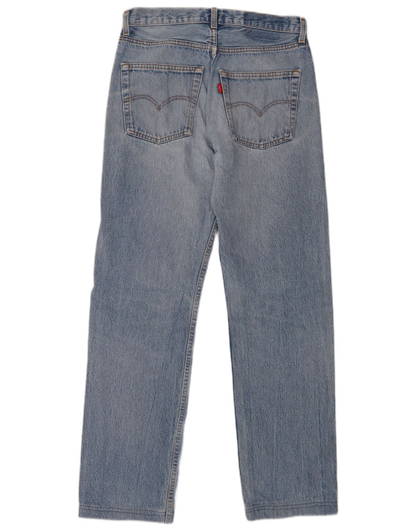 Levi's Herre 501 Straight Jeans W30 L31 Blå
