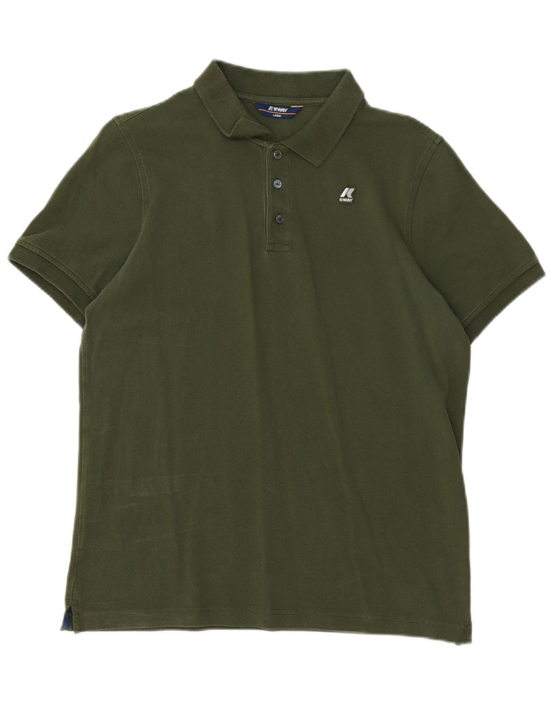K-WAY Polo Shirt til mænd, stor grøn