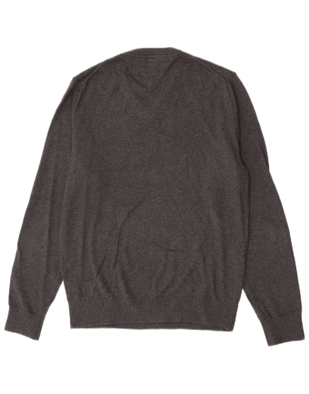 Tommy Hilfiger Herre V-hals sweater lille grå bomuld