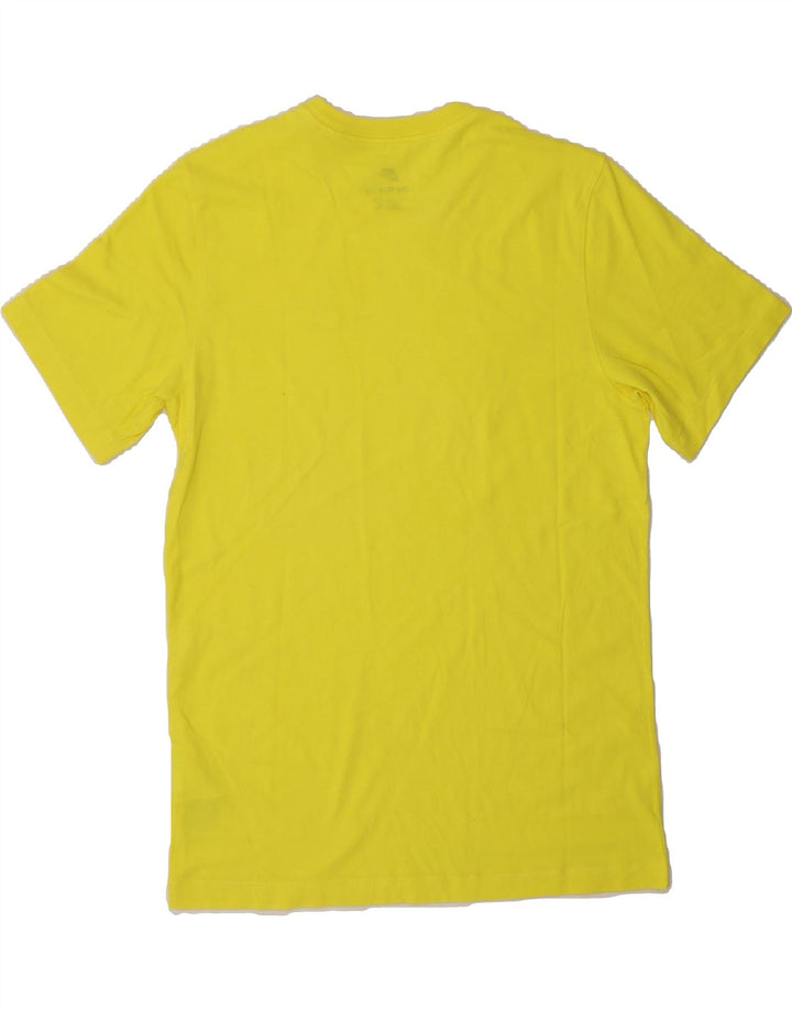 NIKE Mens T-Shirt Top Small Yellow Cotton Vintage Nike and Second-Hand Nike from Messina Hembry 
