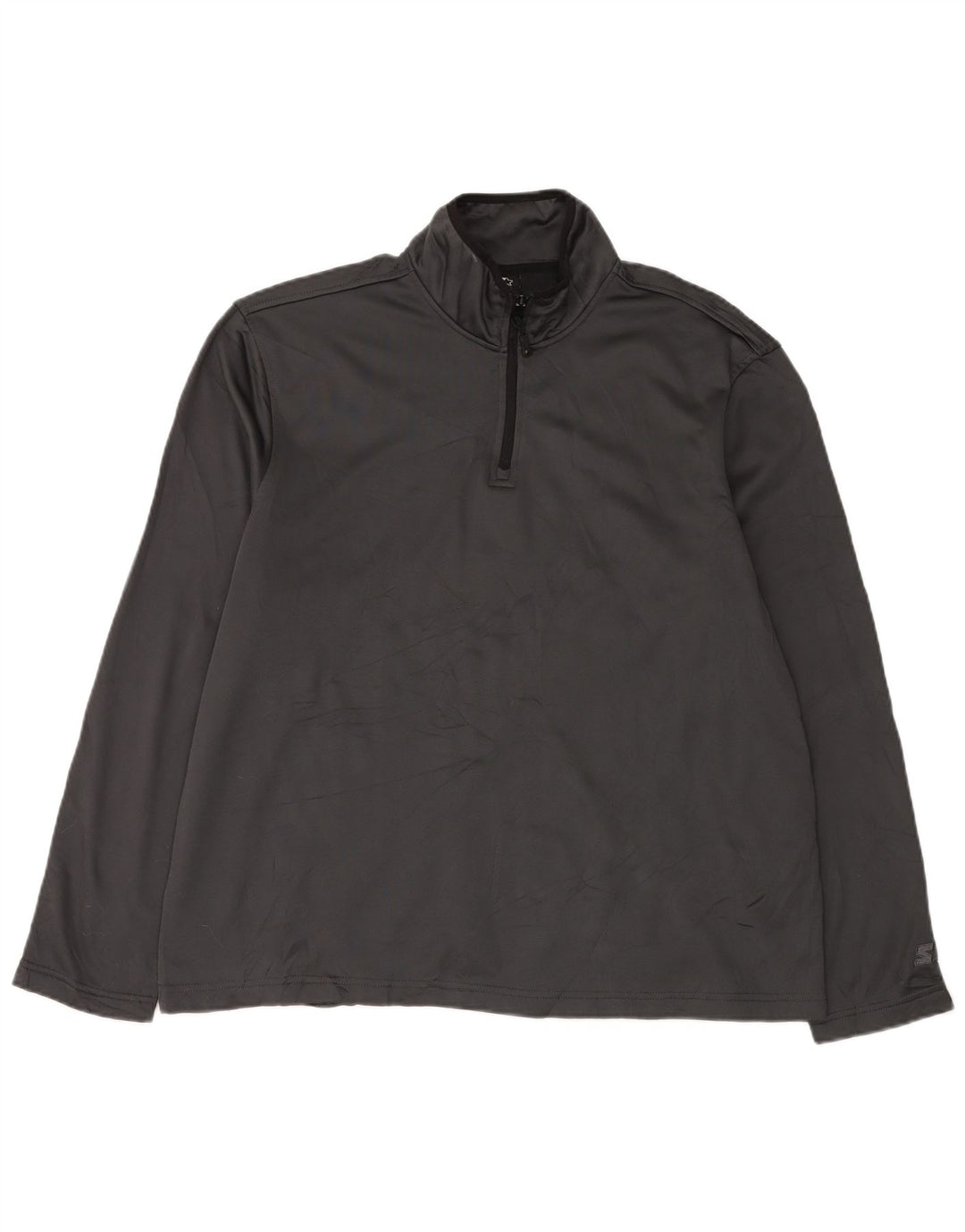 G-Star Herre Zip Neck Pullover Træningsdragt Top XL Grå Polyester