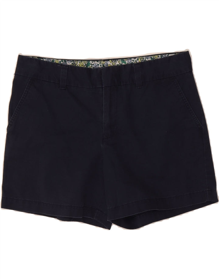 TOMMY HILFIGER Womens Chino Shorts US 8 Medium W34  Navy Blue Cotton Vintage Tommy Hilfiger and Second-Hand Tommy Hilfiger from Messina Hembry 
