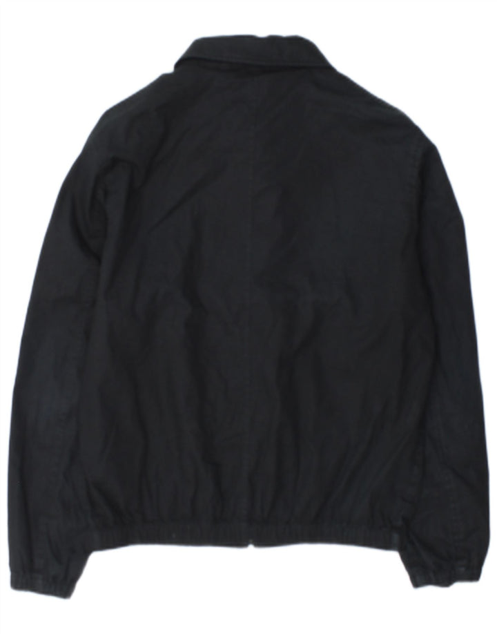 Farah Herre Bomber Jacket UK 36 Small Black Bomuld