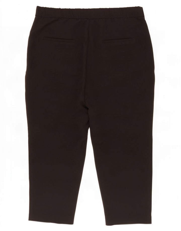 Zara Dame Trafaluc Capri Bukser Medium W28 L19 Sort