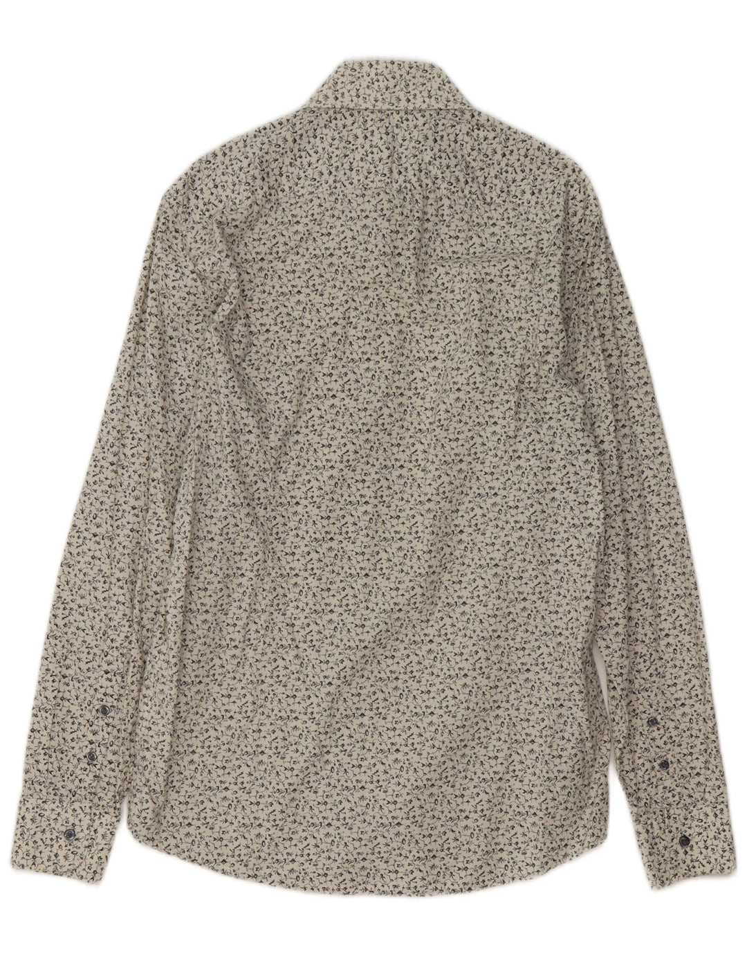 Reiss Herreskjorte Medium White Floral Bomuld