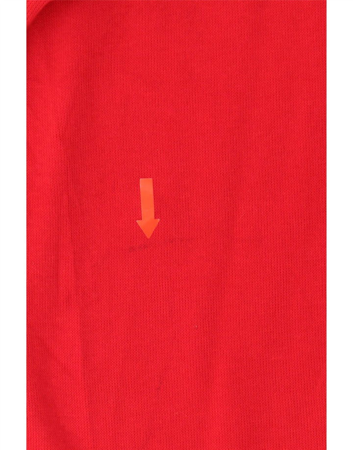 NAUTICA Mens Zip Neck Jumper Sweater 2XL Red Cotton Vintage Nautica and Second-Hand Nautica from Messina Hembry 