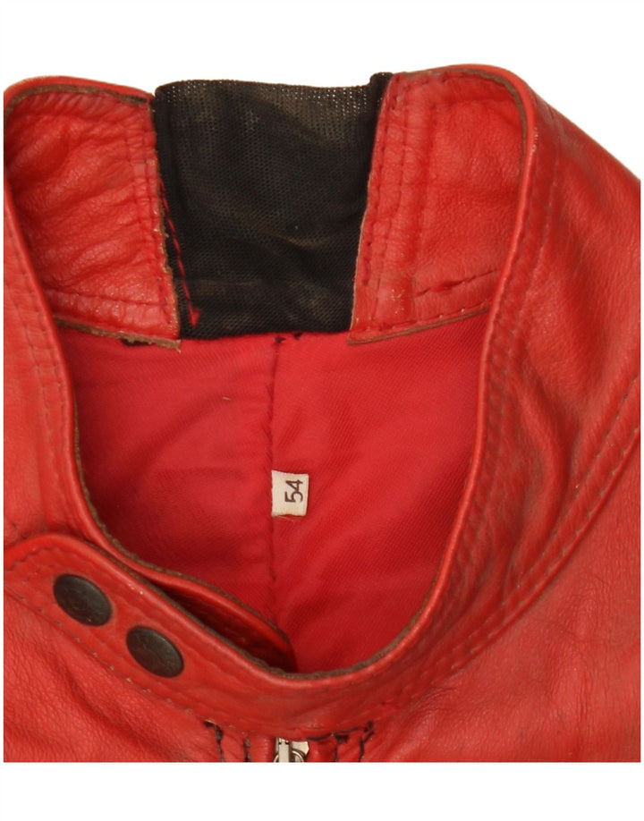 DAINESE Herre Biker Jacket IT 54 2XL Flerfarvet Colourblock Læder