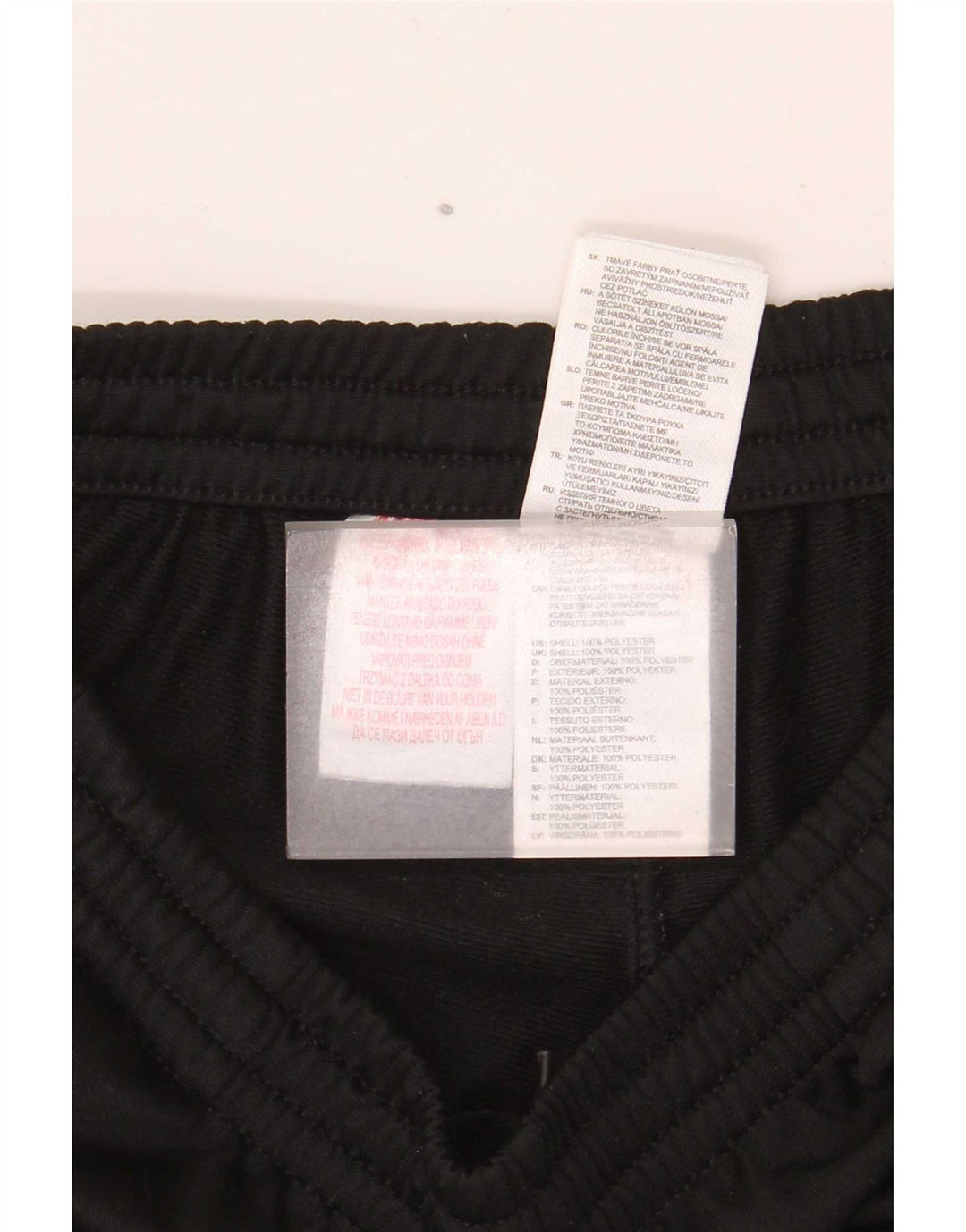 Adidas Drenge Træningsdragt Bukser Joggers 13-14 År Sort Polyester