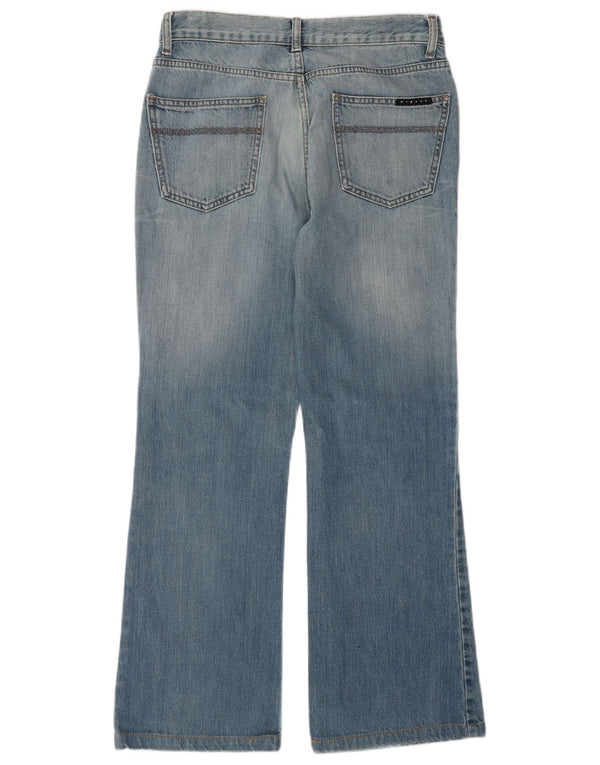Sisley Dame Bootcut Jeans IT 42 Medium W30 L30 Blå Bomuld