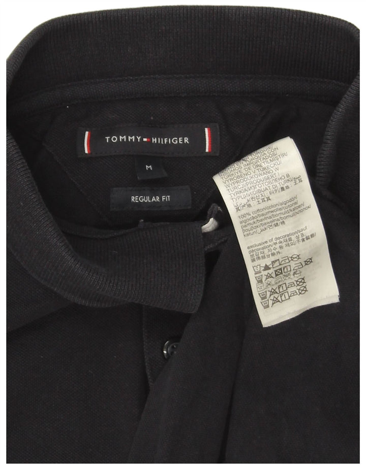 Tommy Hilfiger Herre Regular Fit Polo Shirt Medium Navy Blue Bomuld