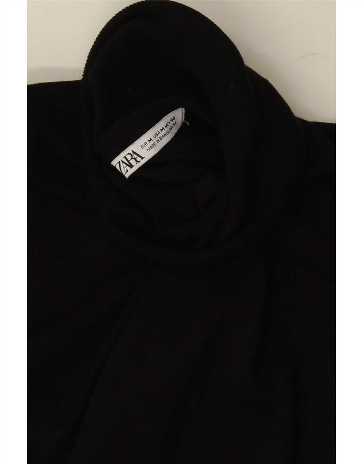 Zara Herre Rullehals sweater Medium Sort