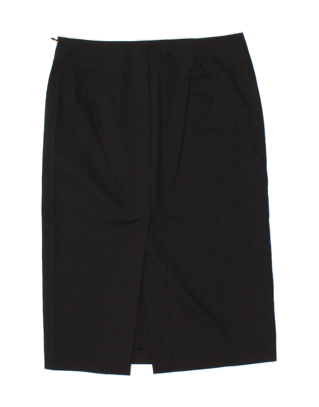 BENETTON Womens Straight Skirt IT 40 Small W28 Black Cotton Vintage Benetton and Second-Hand Benetton from Messina Hembry 