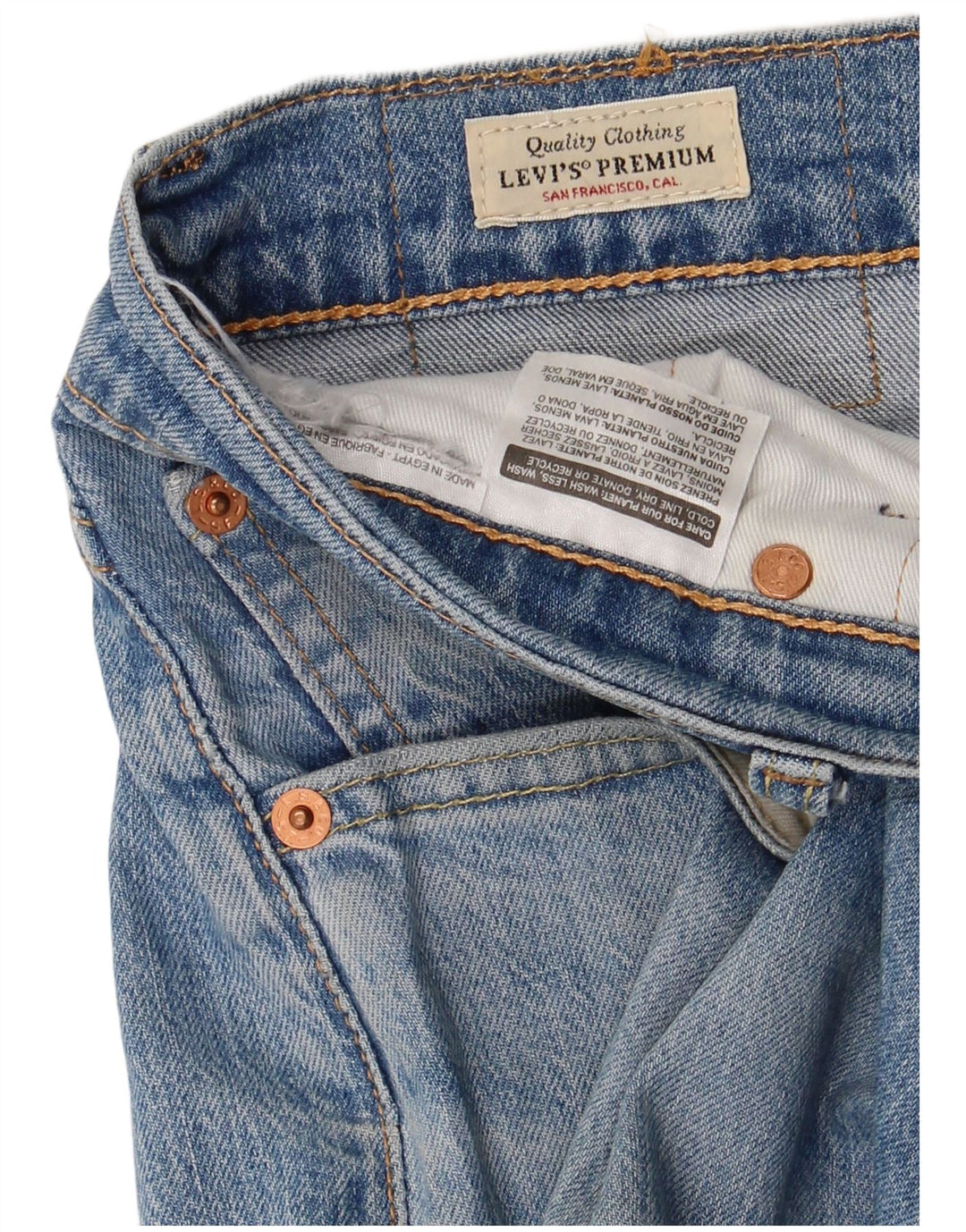 LEVI'S Herre 512 Slim Tapered Jeans W33 L32 Blå