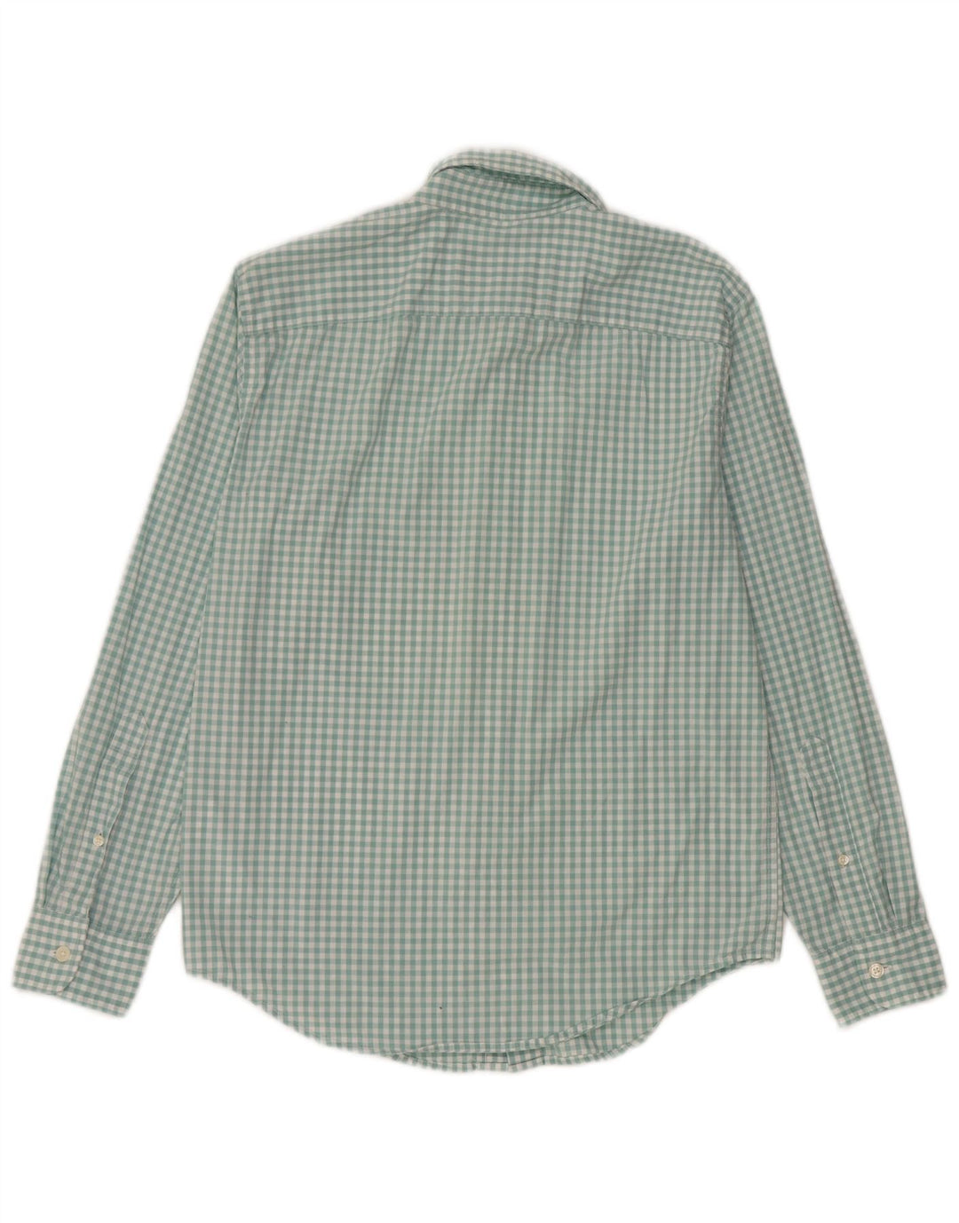 Abercrombie & Fitch herreskjorte lille grøn Gingham bomuld
