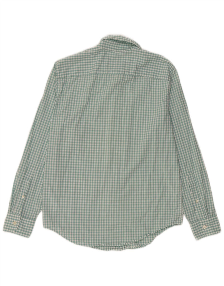 Abercrombie & Fitch herreskjorte lille grøn Gingham bomuld