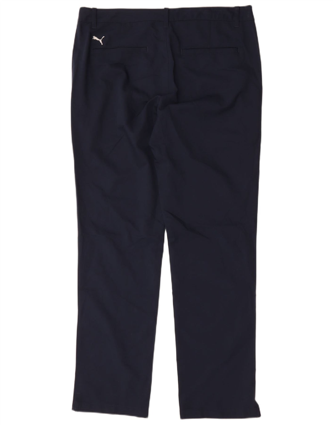Puma Lige Chino-bukser til mænd W34 L32 Marineblå polyester