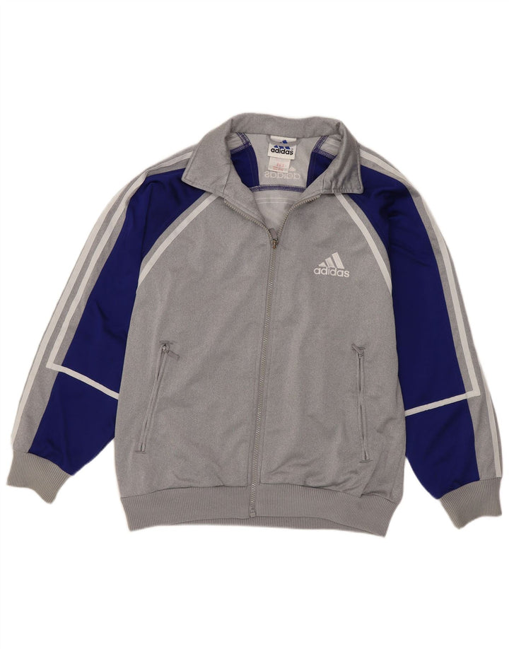 Adidas Træningsdragt Topjakke til drenge 13-14 år Grå Colourblock Polyester