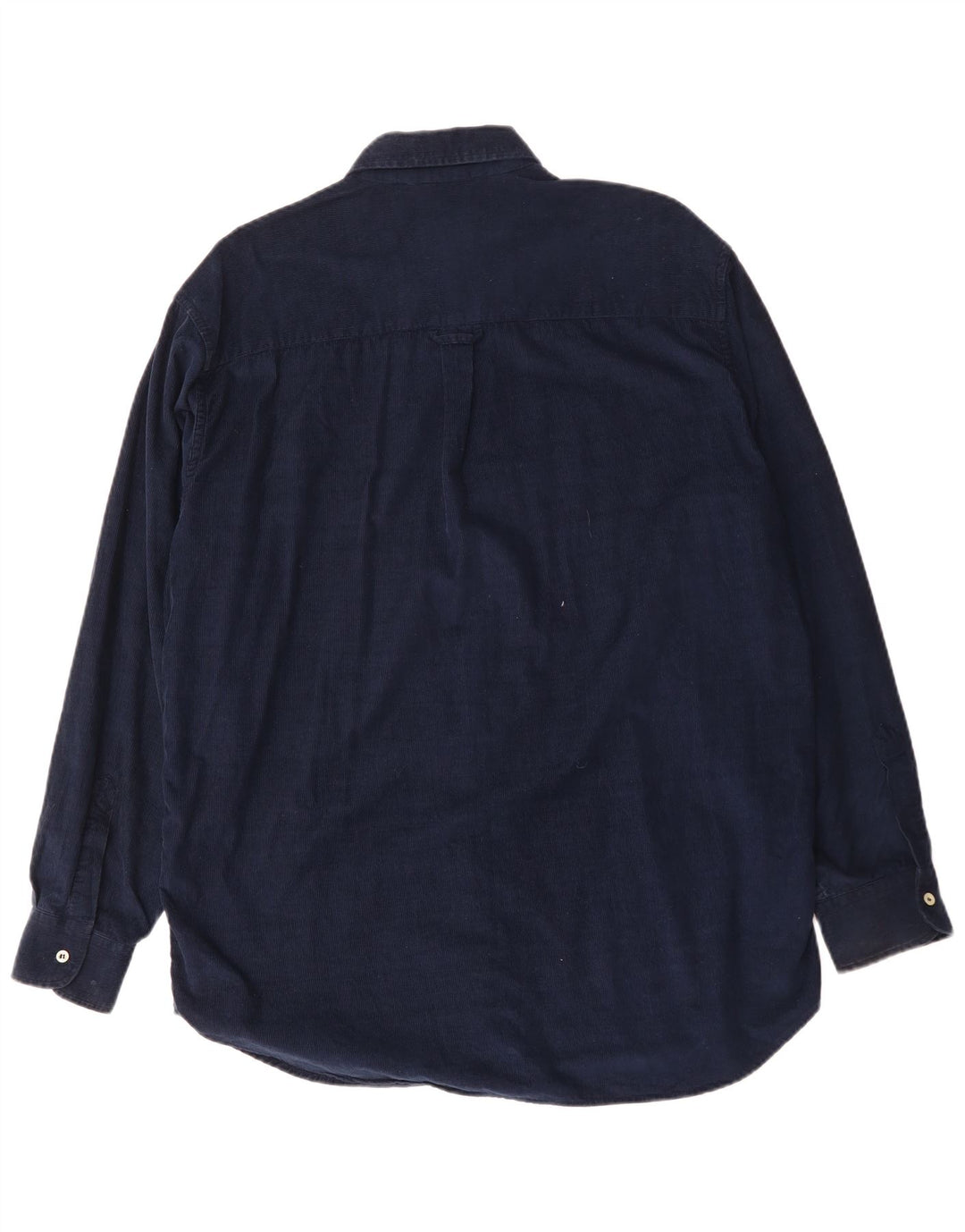 CARRERA Herre fløjlsskjorte str. 41/42 Stor marineblå bomuld