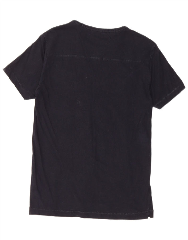 French Connection Herre T-shirt Top Lille sort bomuld